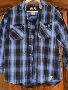 Vintage Field & Stream Plaid Flannel Shirt